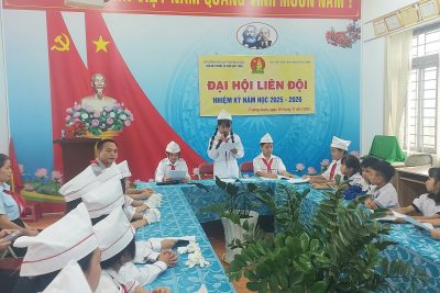 ĐẠI HỘI LIÊN ĐỘI TRƯỜNG TIỂU HỌC TRẦN QUỐC TOẢN NĂM HỌC 2025 – 2026